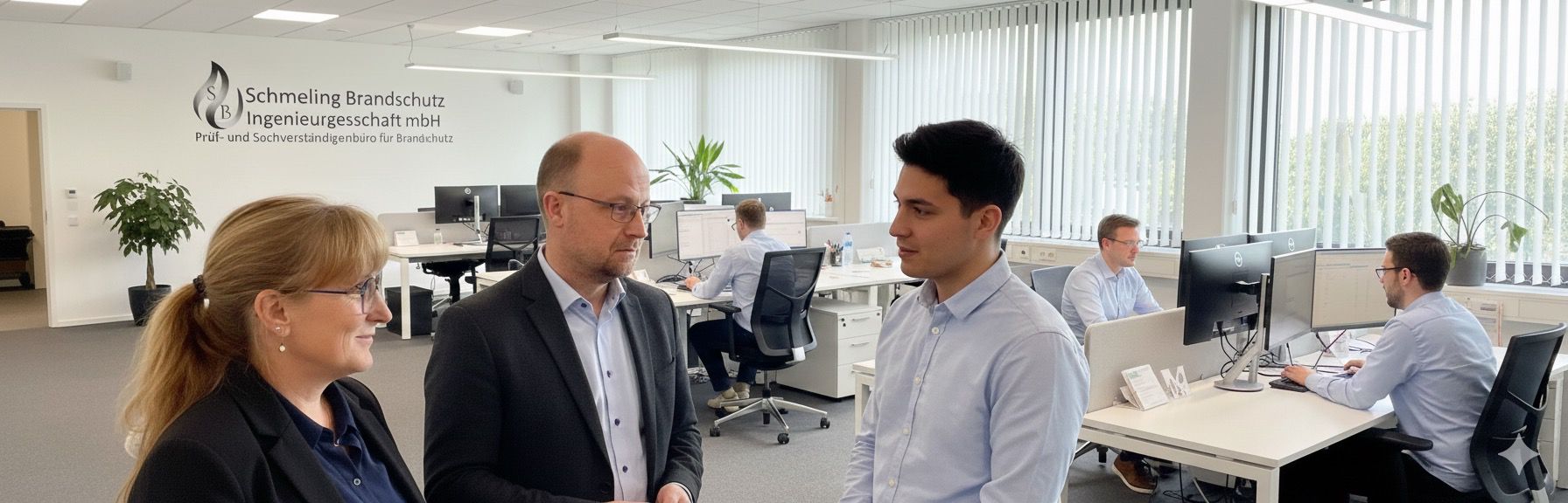 Büro und Team von Schmeling Brandschutz